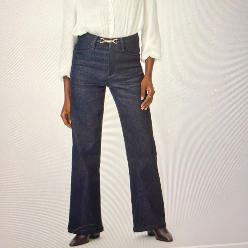 NWT Paige Denim Leenah Wide Leg Jeans Size 31